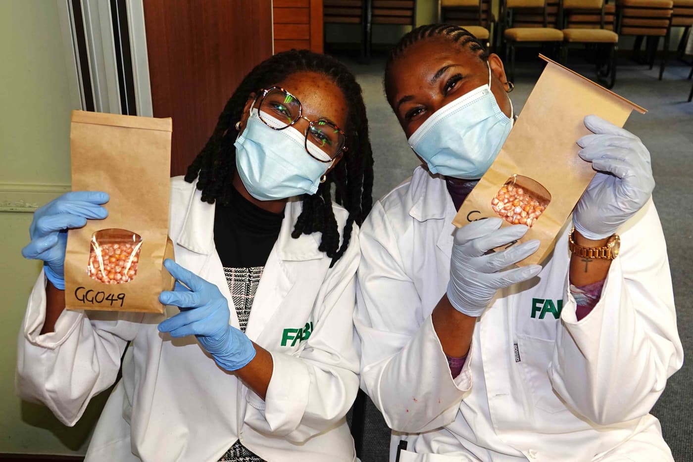 FABIans package 1.5t of maize seed for cultivar trials
