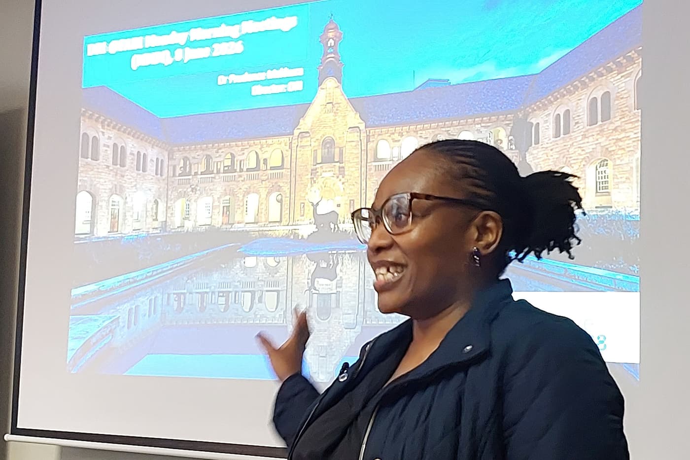 UP Director: Research, Innovation and Postgraduate Education, a guest speaker at the FABI MMM