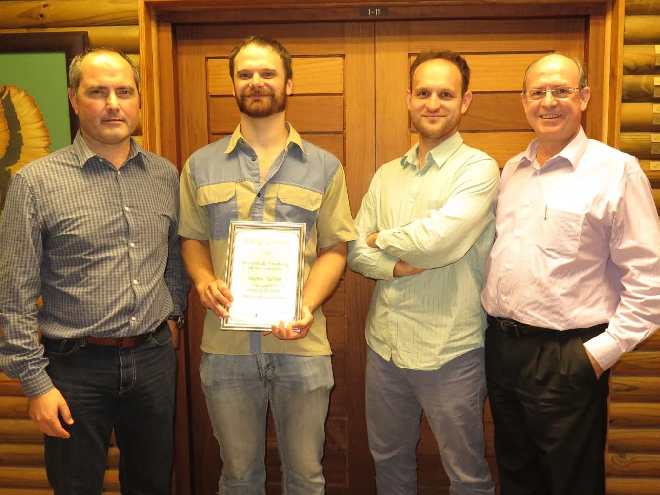 Double PhD Celebration at FABI