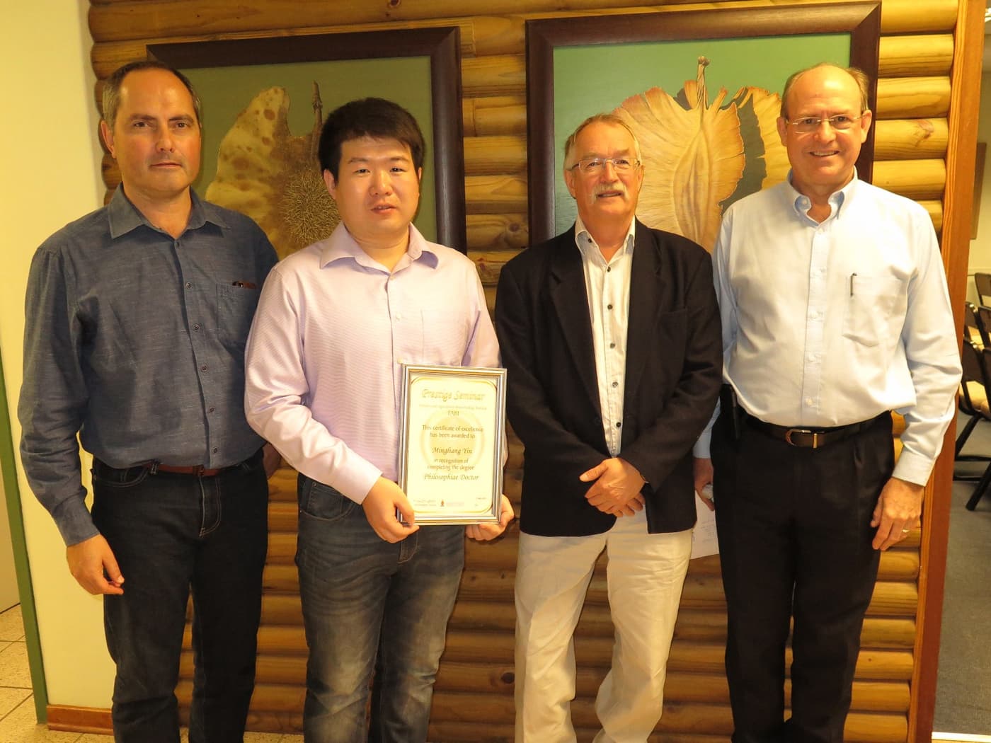 Double PhD Celebration at FABI