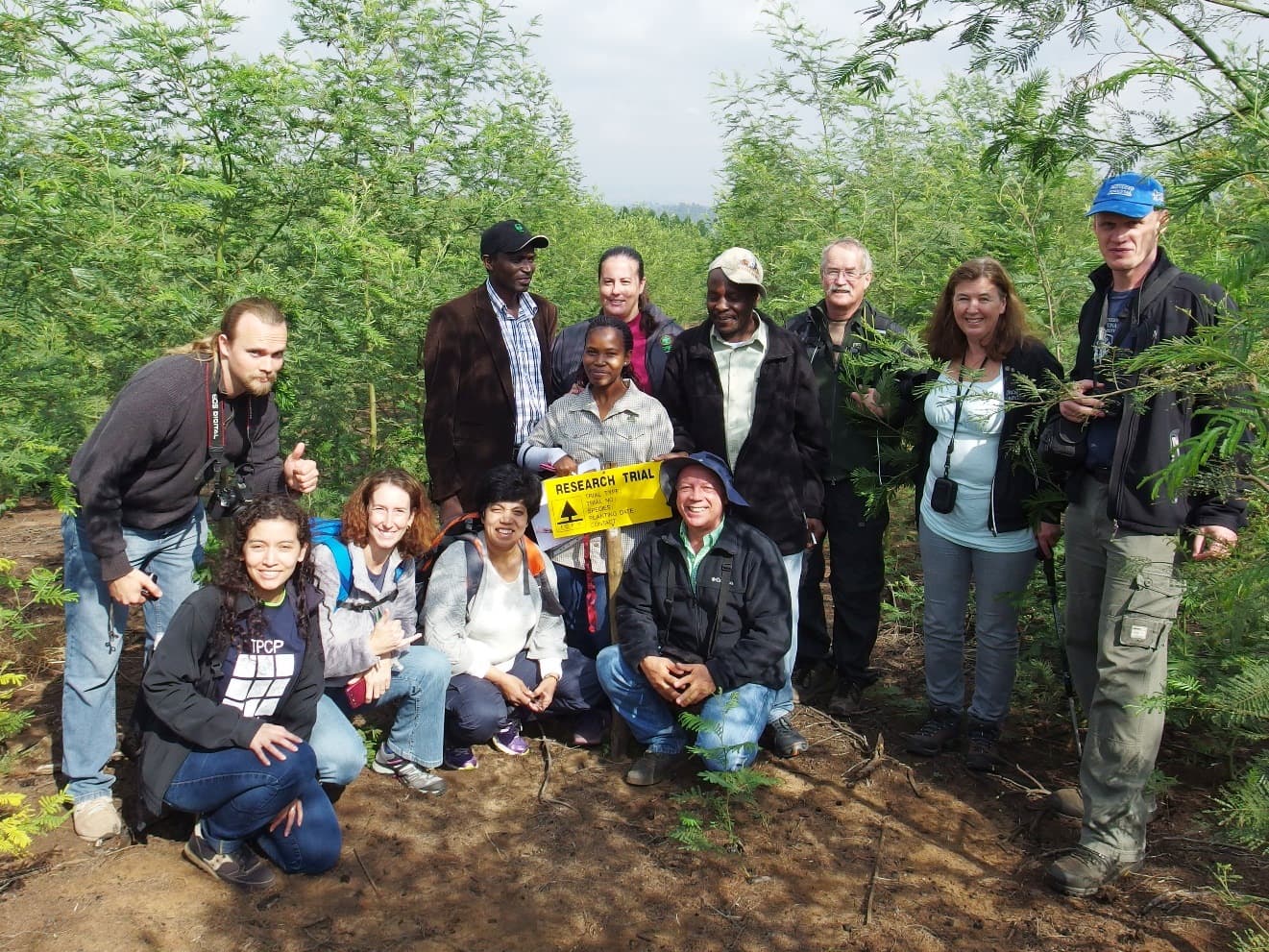 International guests of the TPCP visit local forestry companies and research institutions