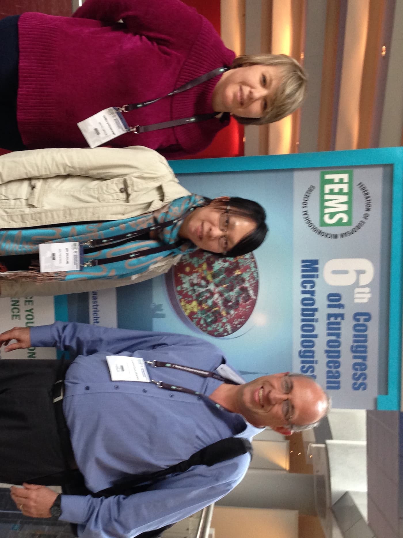 Three FABIans attend the FEMS Microbiology congress in the Netherlands