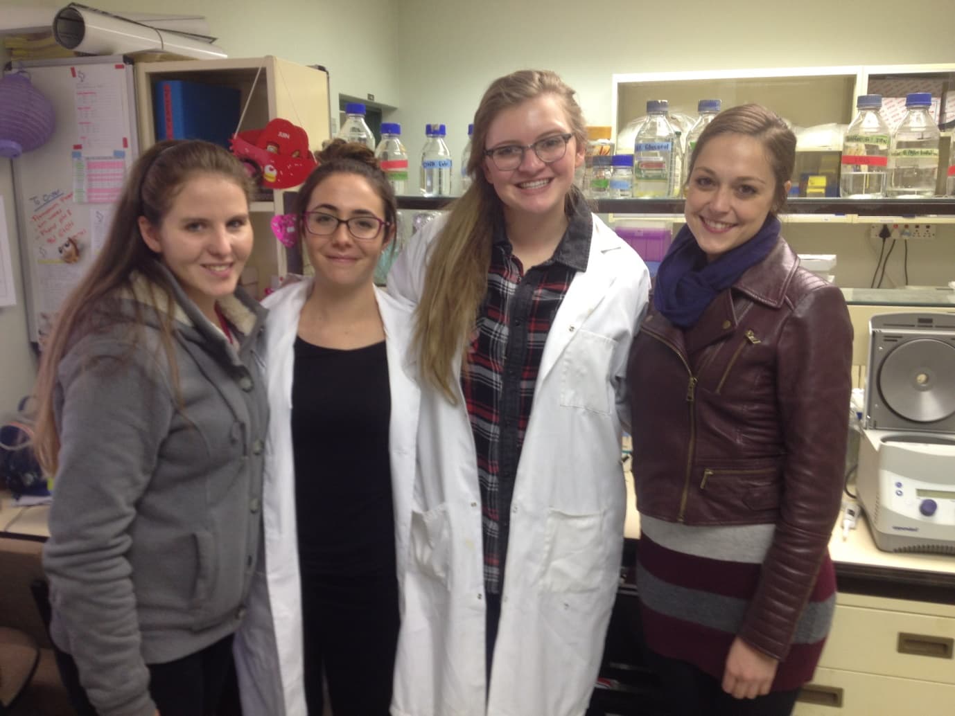 Grade 9 learners doing work shadowing at FABI