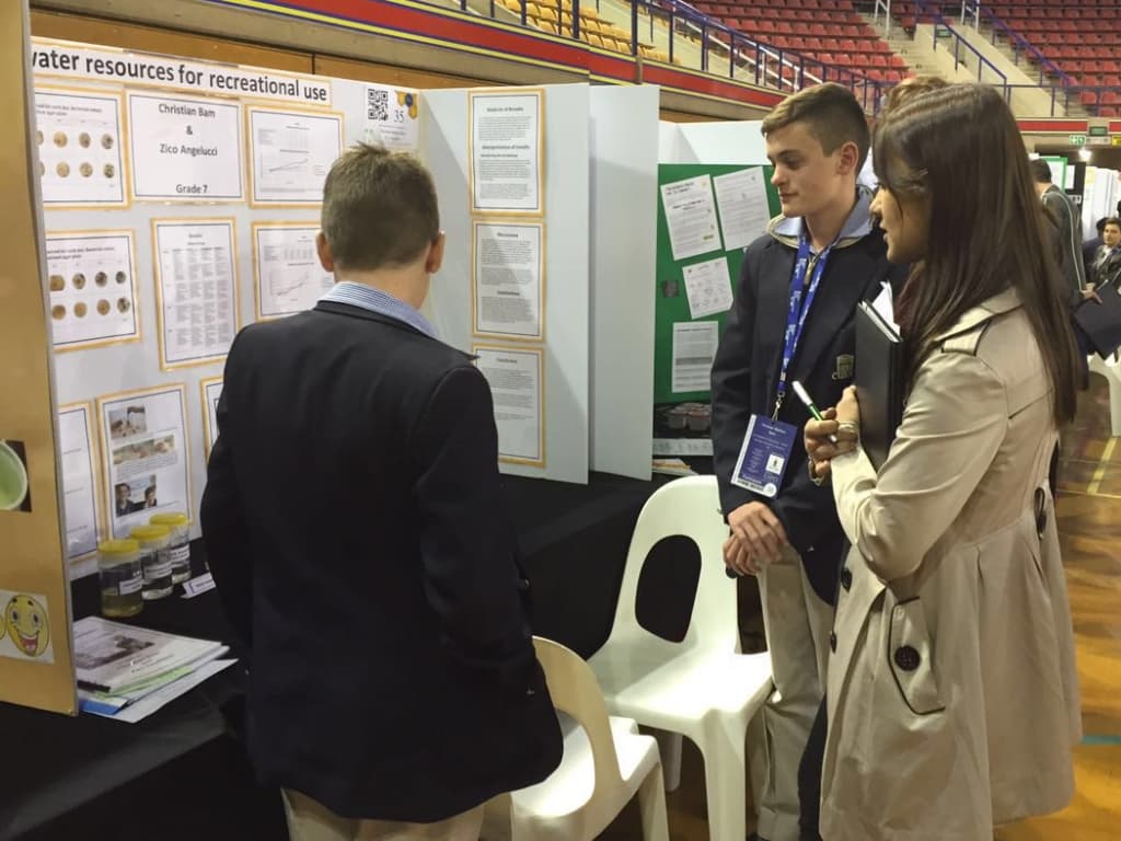FABIans judge at the 2016 Northern Gauteng Senior Science Fair