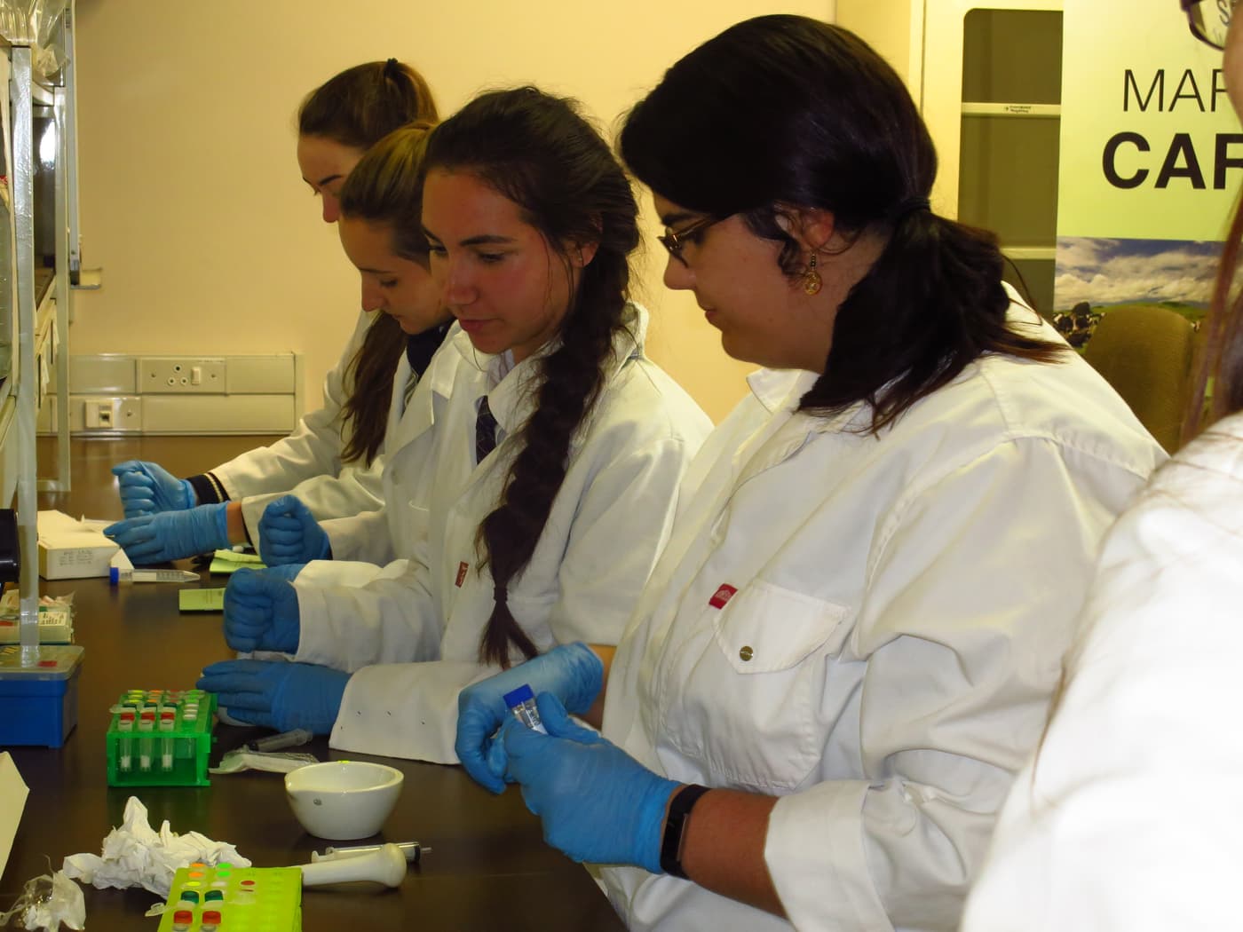 The Department of Plant and Soil Sciences hosts learners from Woodhill College