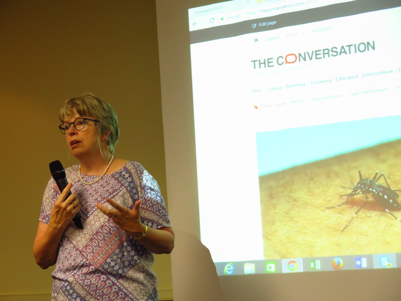 The Conversation editors visit FABI