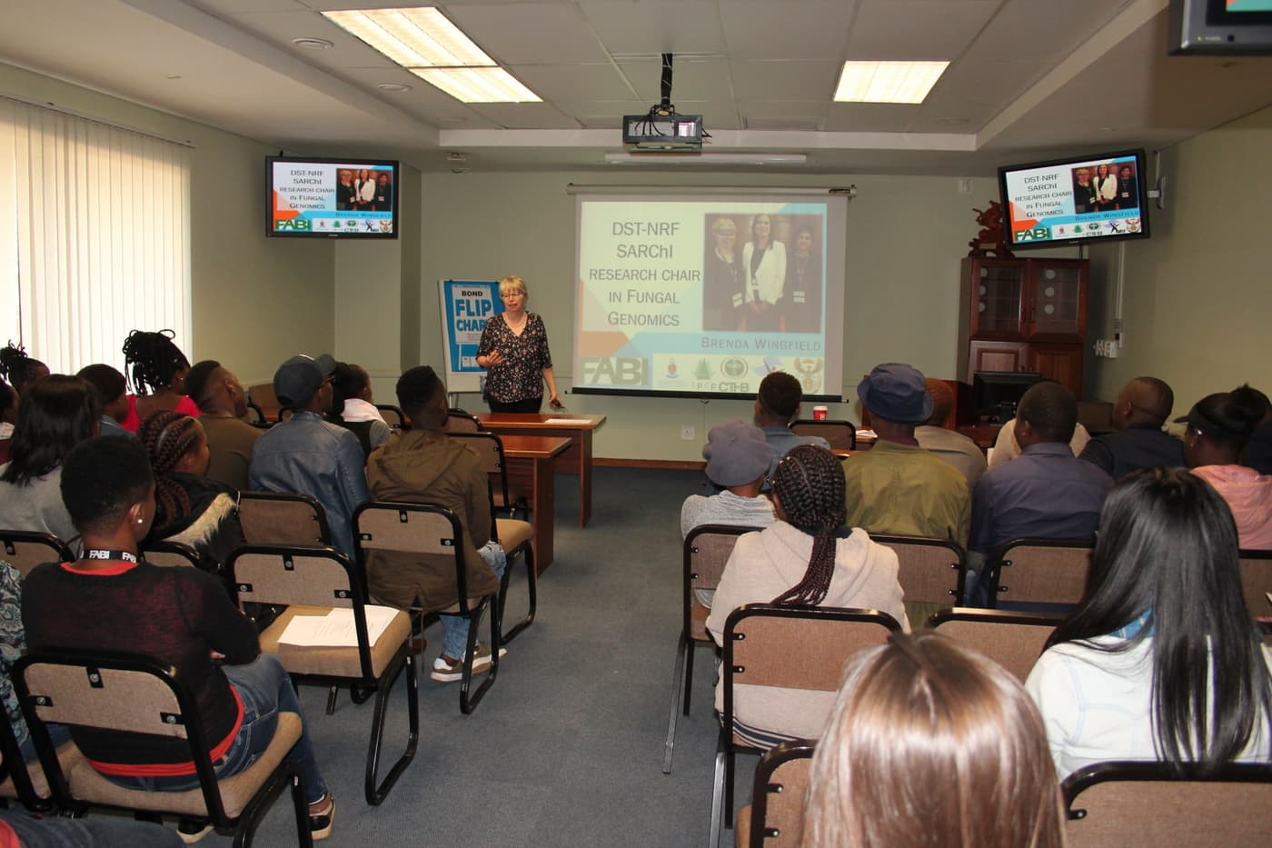 CTHB at FABI hosts delegation from the University of Venda