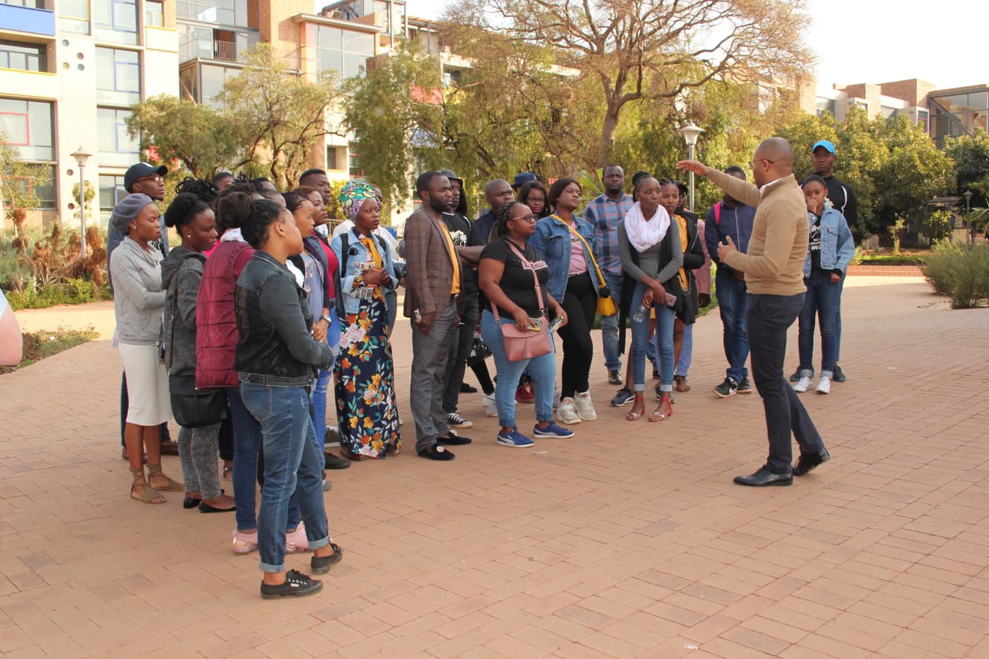 CTHB at FABI hosts delegation from the University of Venda