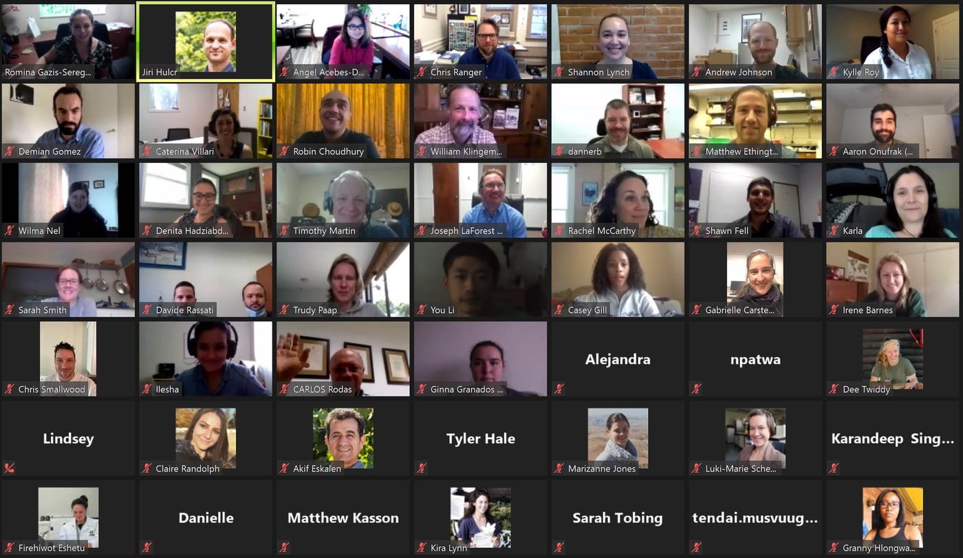 FABIans participate in bark beetle mycobiome research network meeting