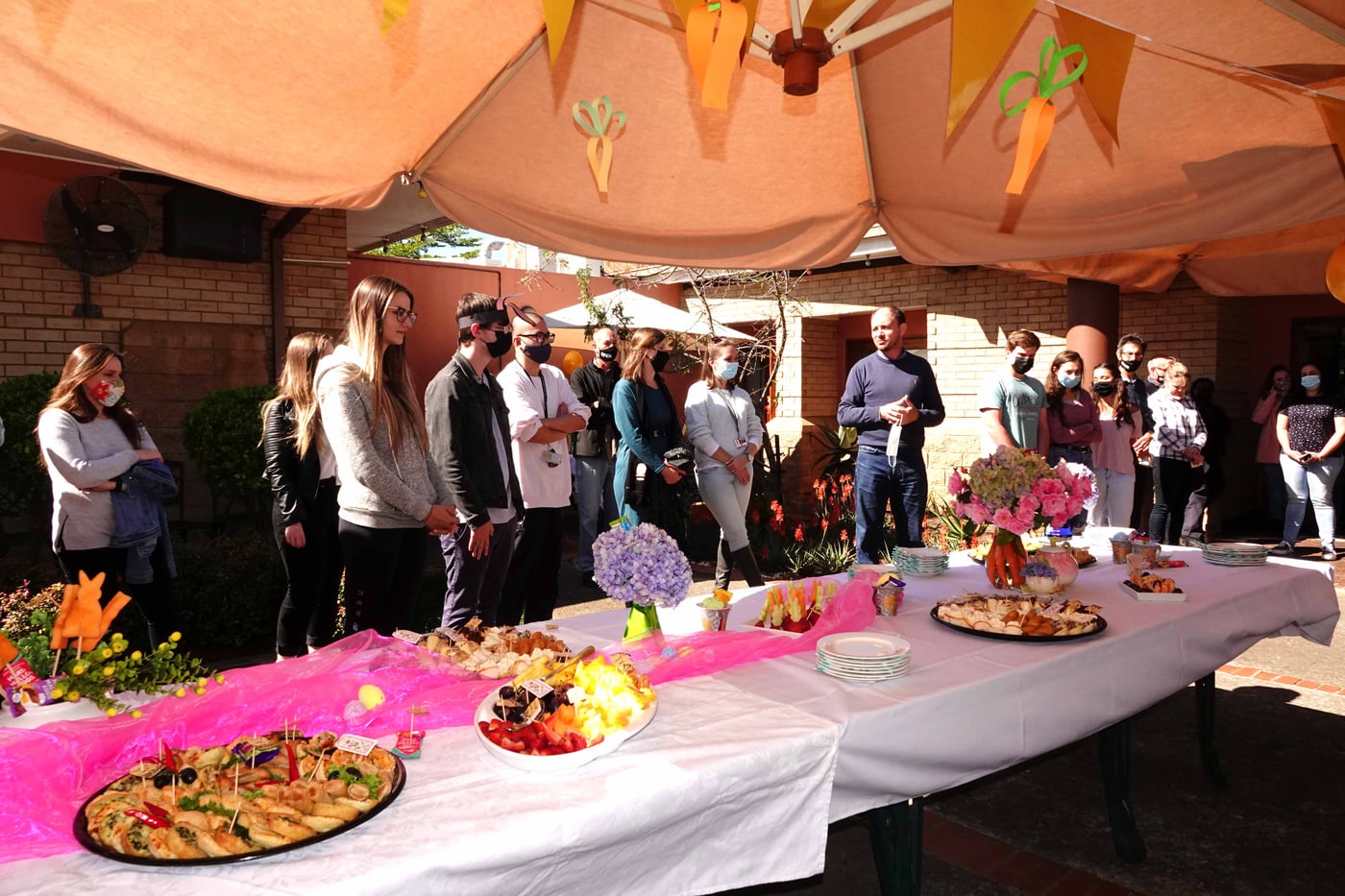 Easter tea at FABI