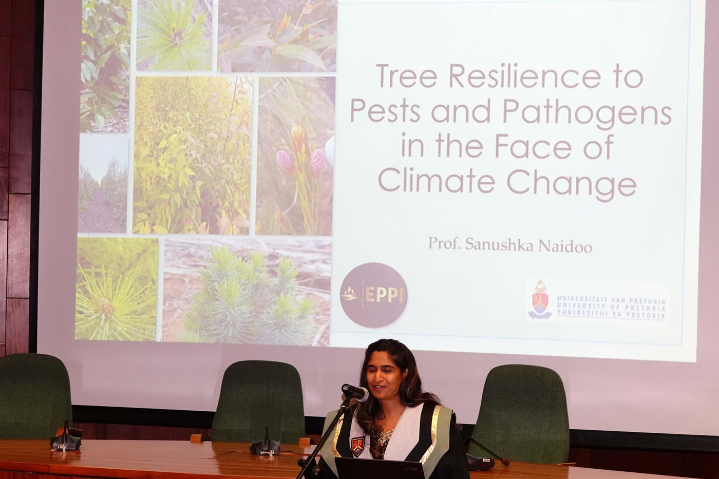 Prof. Sanushka Naidoo presents her Inaugural Lecture