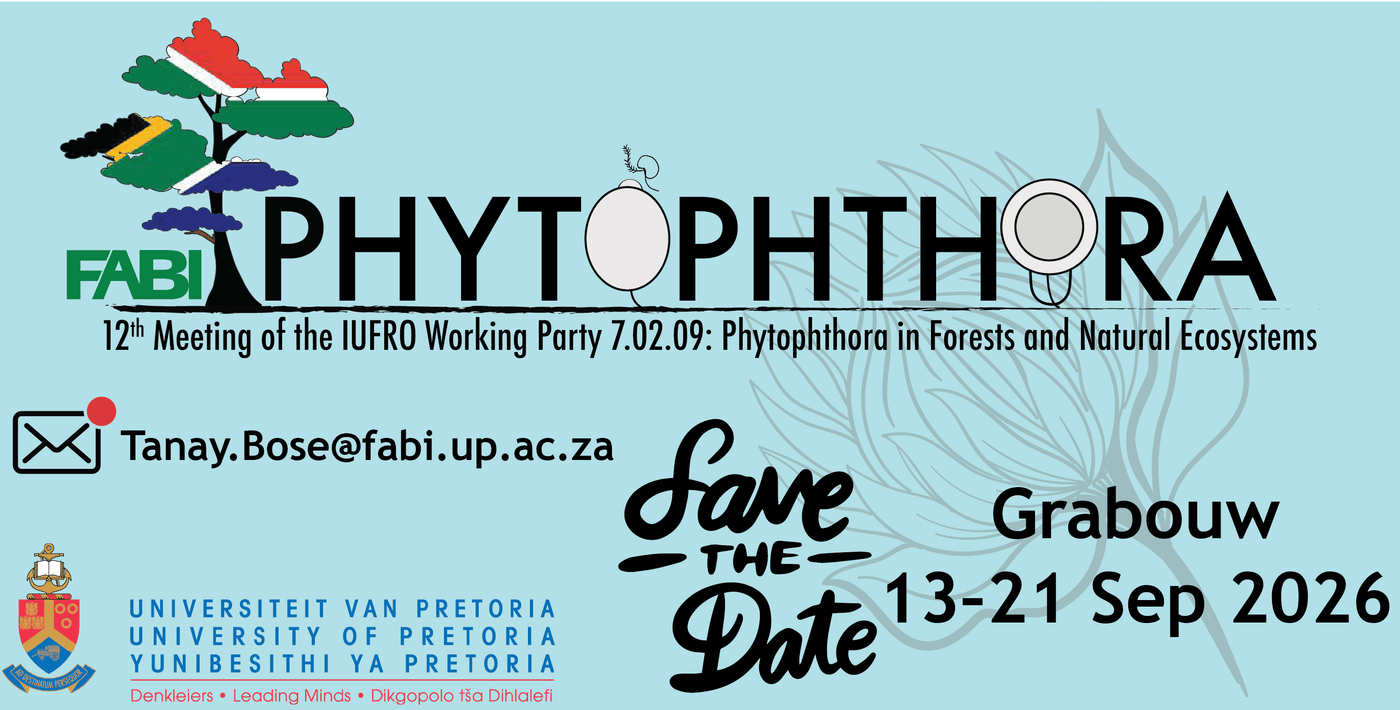 FABI to host an IUFRO <I>Phytophthora</I> conference