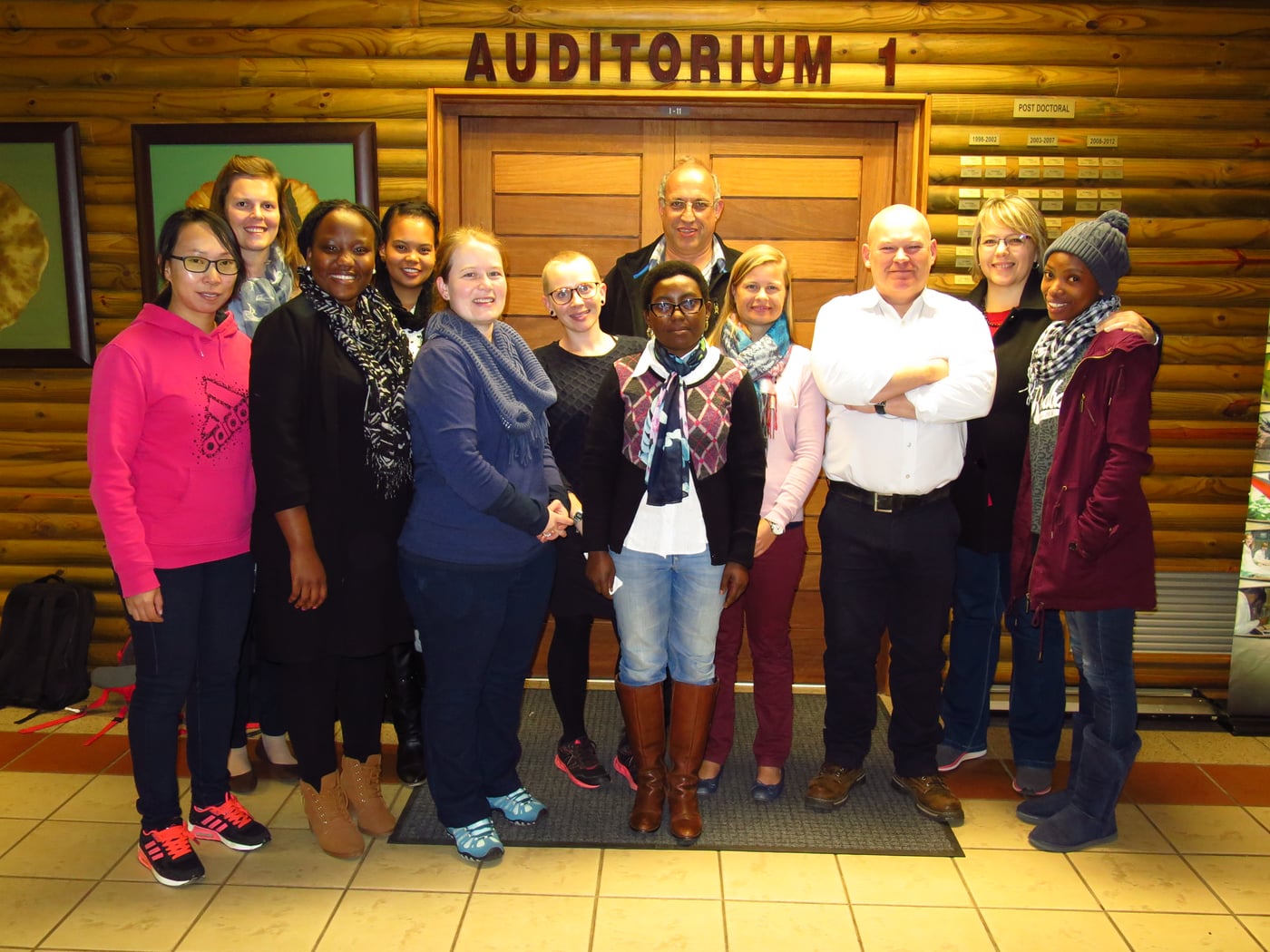 Rhizobium researchers visit FABI