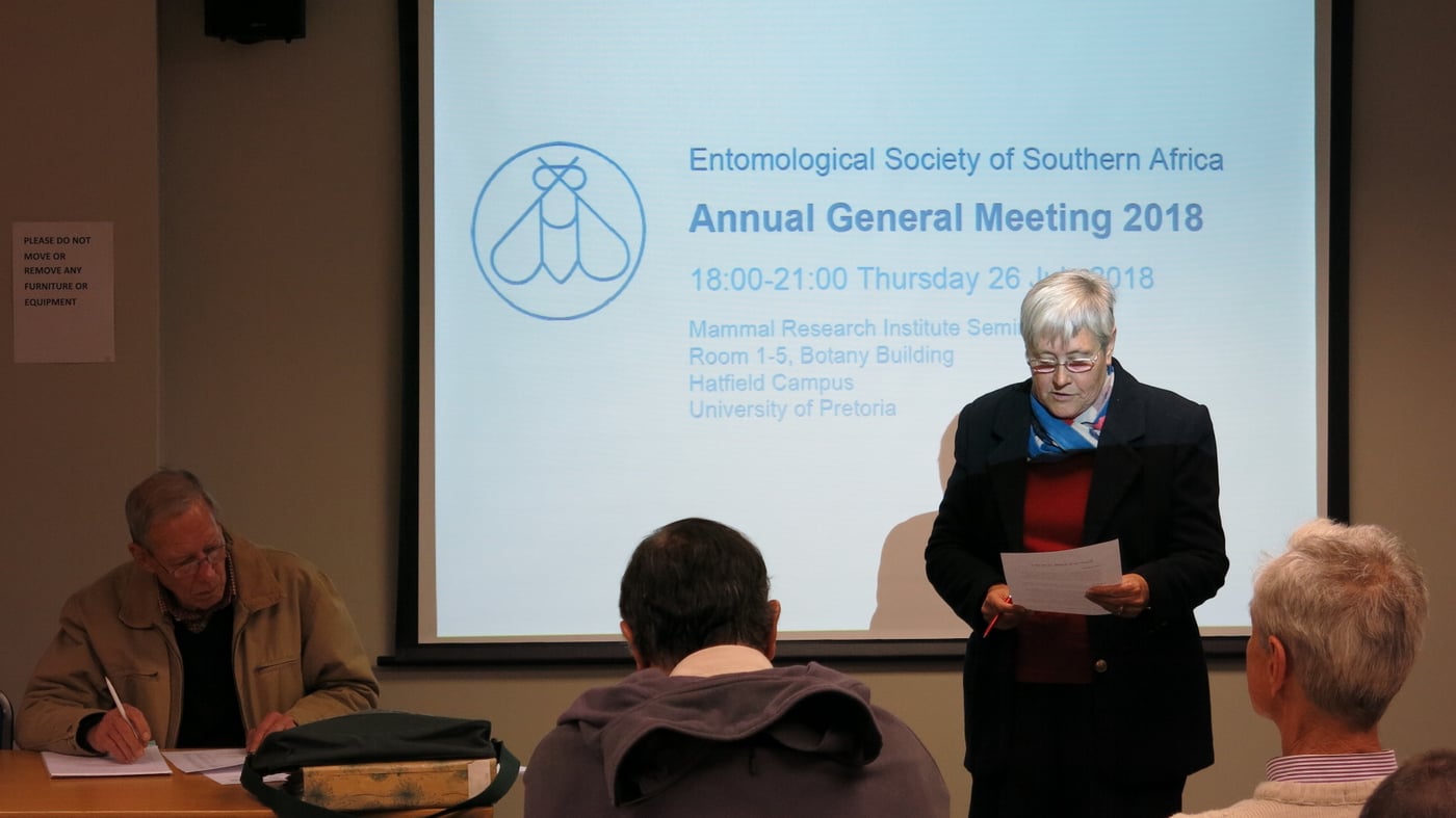 FABI connecting dots at the Entomological Society AGM