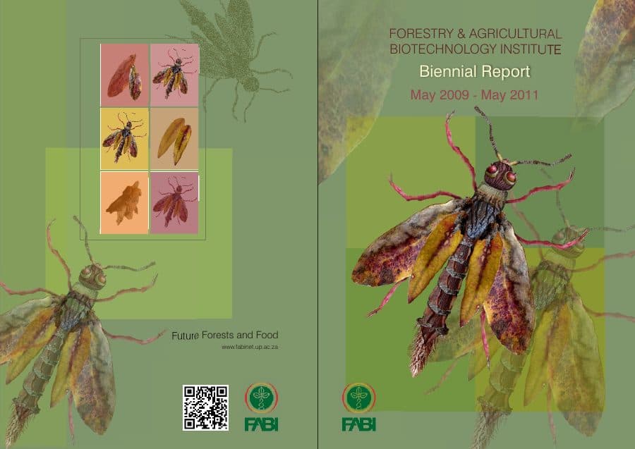 Cover of the FABI Biennial Report 2009–2010