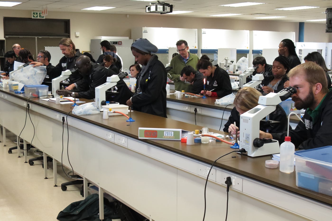 FABI students and postdocs engage on lab etiquette