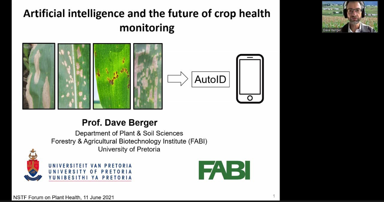 FABI researchers present at the NSTF Plant Health discussion forum