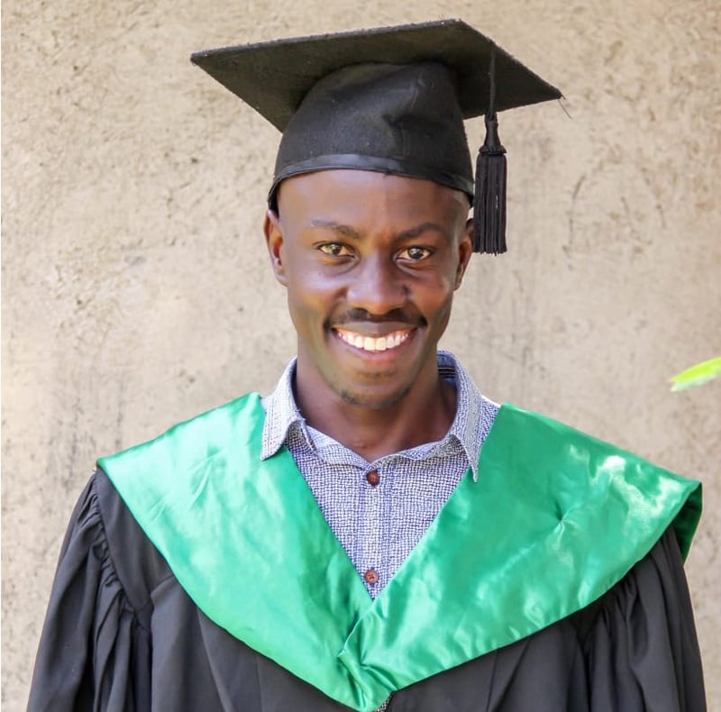 Dennis Omondi, “honorary FABIan”, graduated with MSc (Plant Breeding) at Maseno University, Kenya
