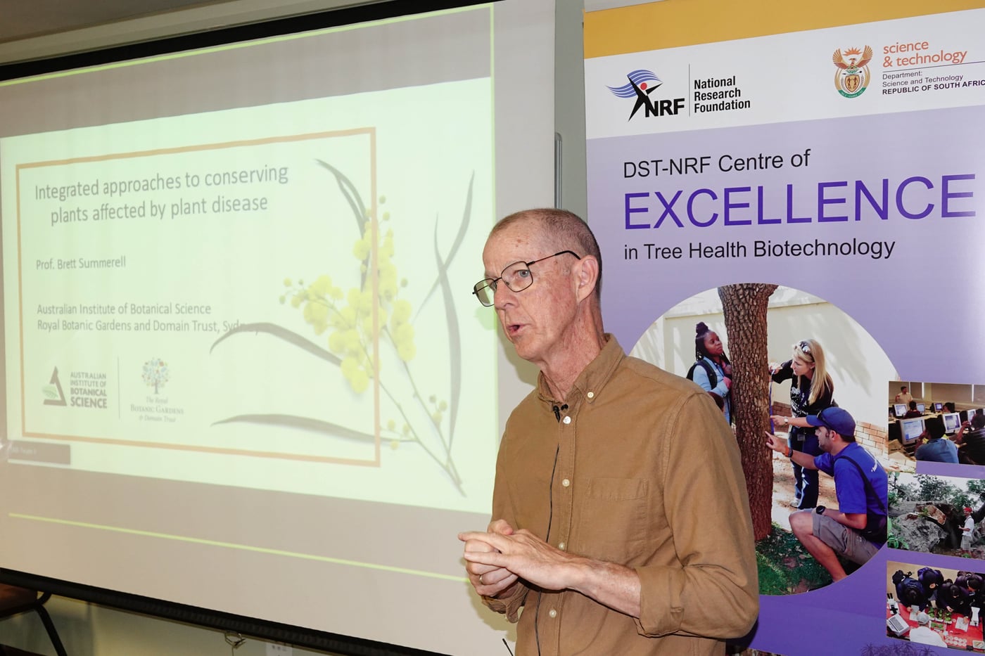 Brett Summerell presents a FABI special seminar