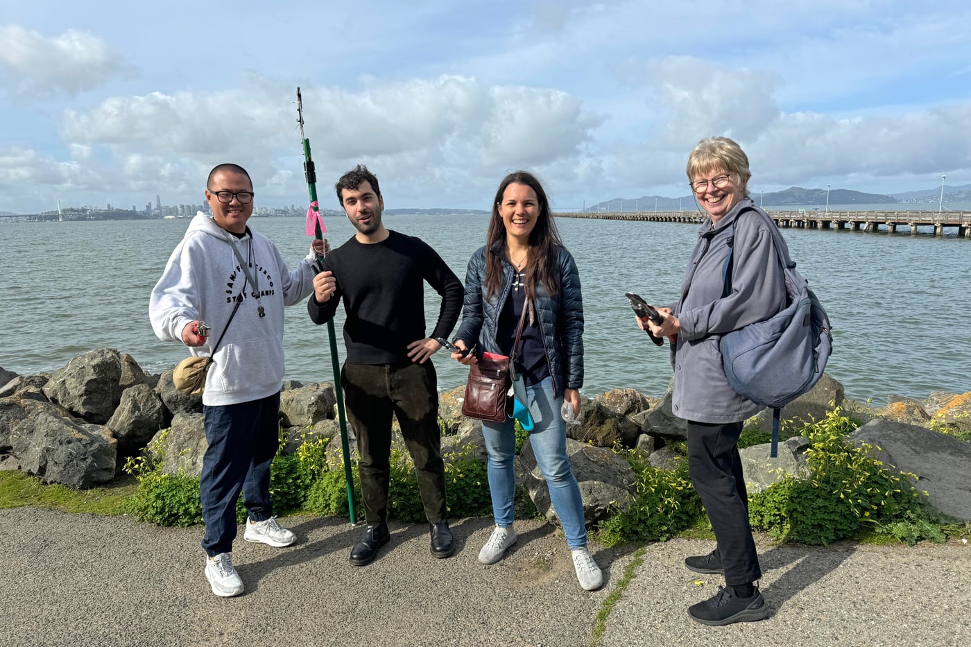 Pursuing Cypress canker questions with California collaborators