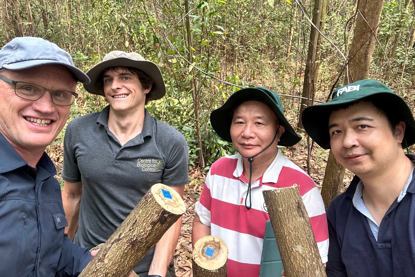 FABians visit central Vietnam to search for a potential biocontrol agent for PSHB