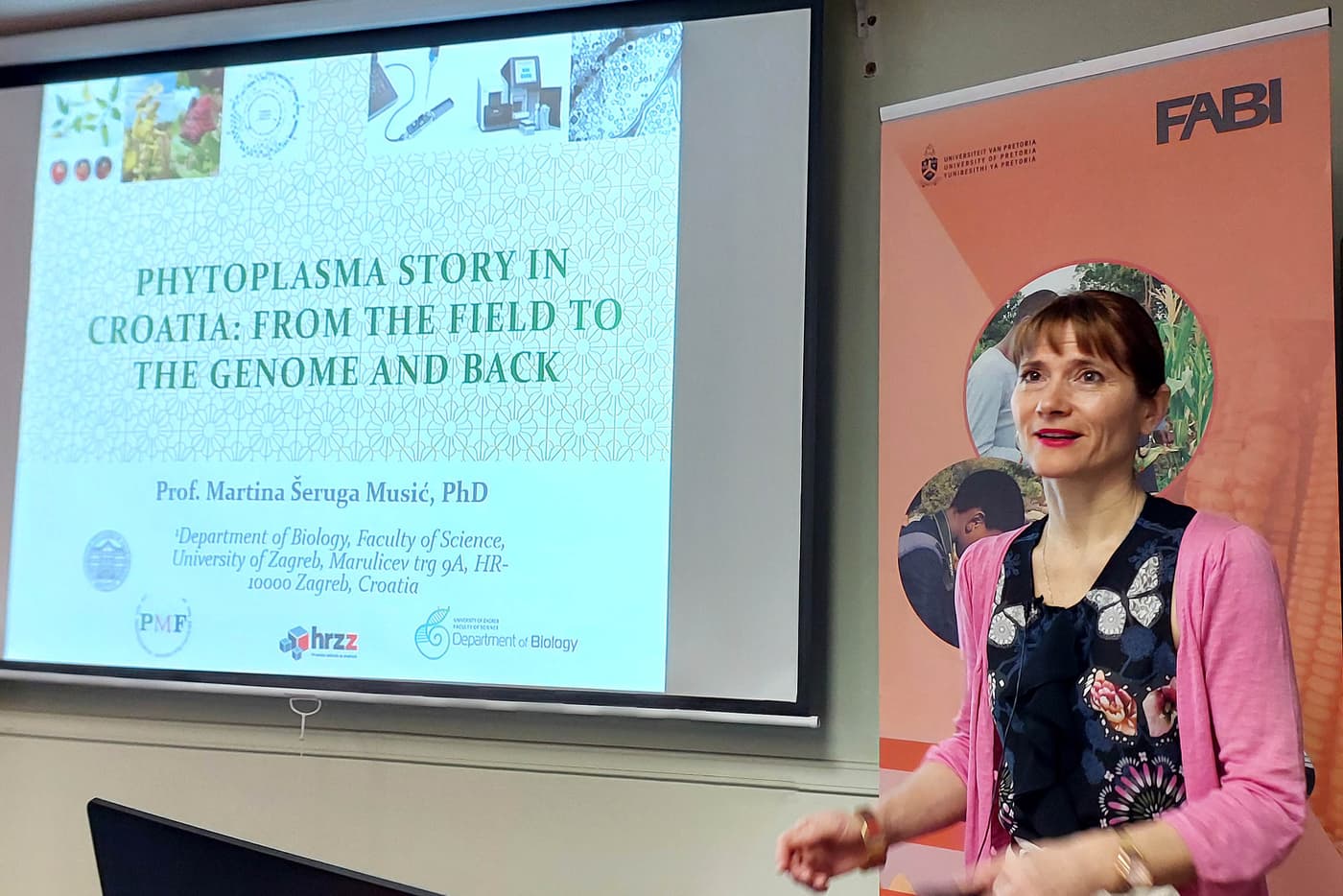 Phytoplasmas featured at the FABI Monday Morning Meeting.