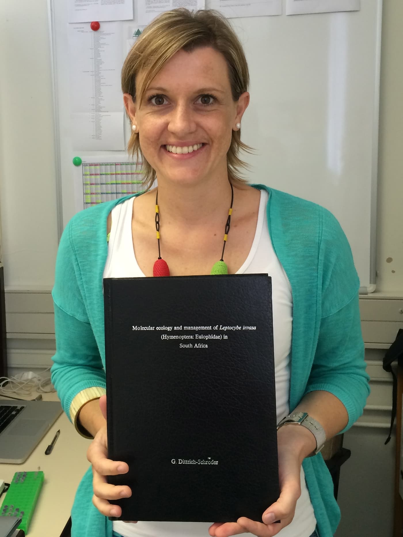 The first FABI PhD graduate of 2015