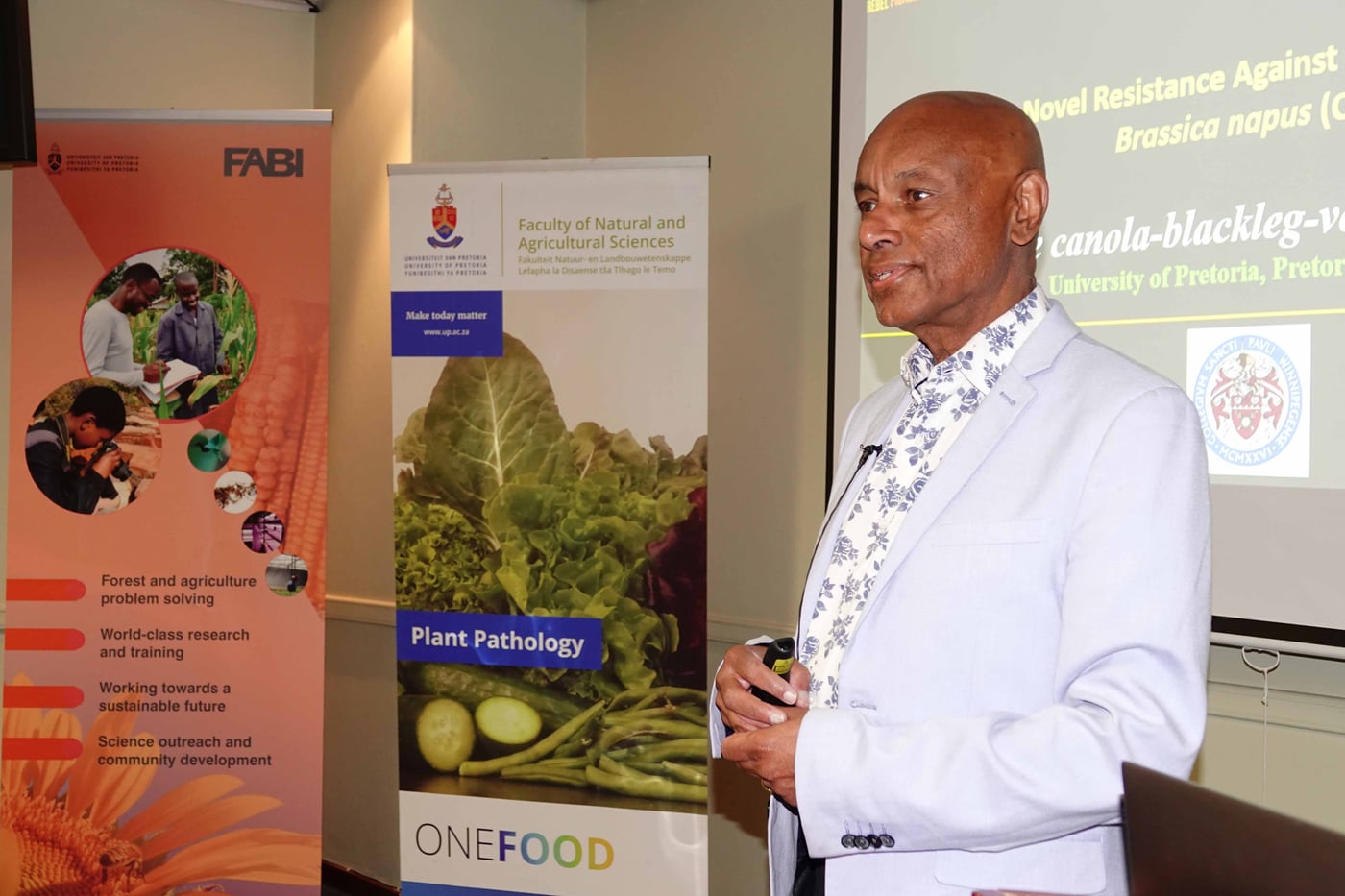 Special Seminar by a leading plant pathologist, Prof. Dilantha Fernando