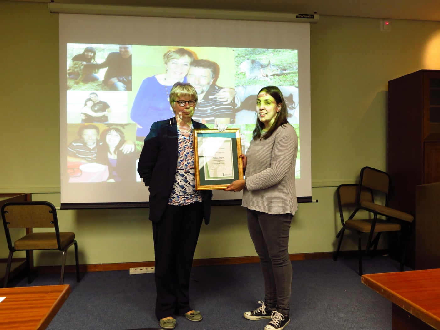 Melissa Simpson presents the seventh prestige seminar at FABI in 2018