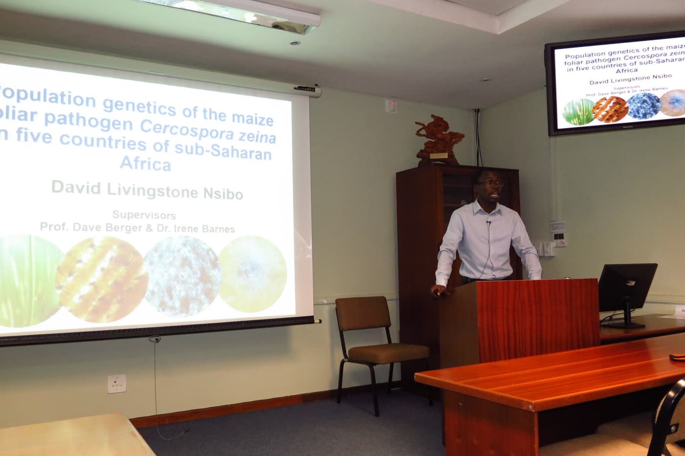 David Nsibo becomes the 13th FABIan to pass his PhD in 2019