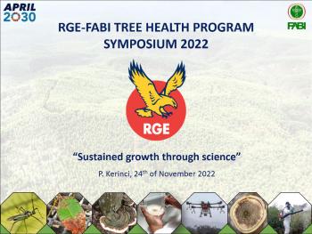 RGE-FABI THP research seminar hosted in Indonesia
