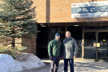 Maintaining strong relations between FABI and the Great Lakes Forestry Centre