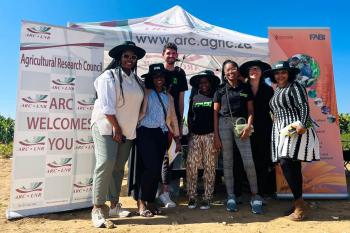 CFBE research team participates in the NAMPO Harvest Day
